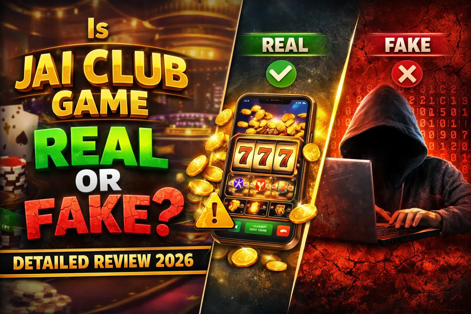 Jai Club Game Real or Fake